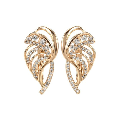 18k Rose Gold Plated Earrings
