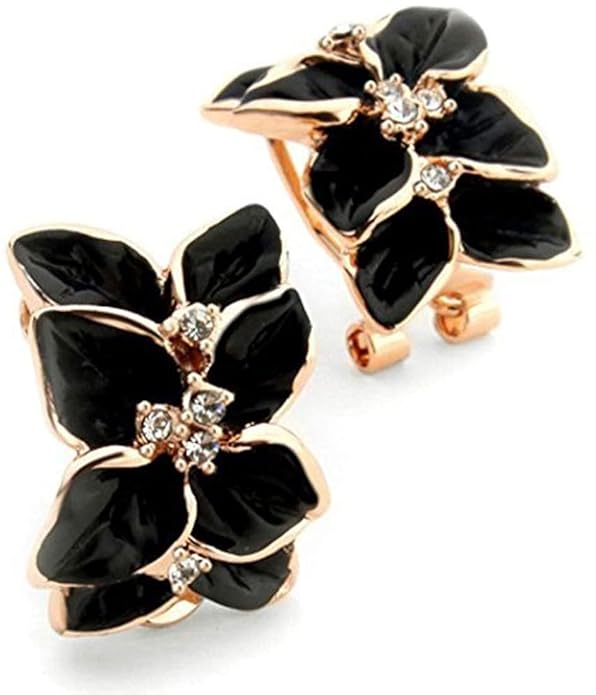 Crystal Stud Earrings pack of 2