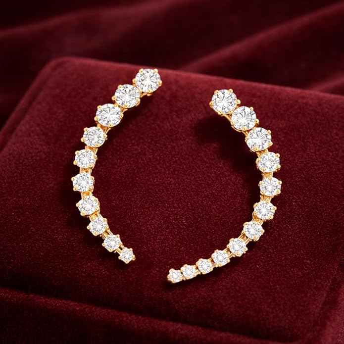 Gold Plated Ear Cuffs
