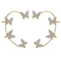 Butterfly No Piercing Ear Cuff Earrings