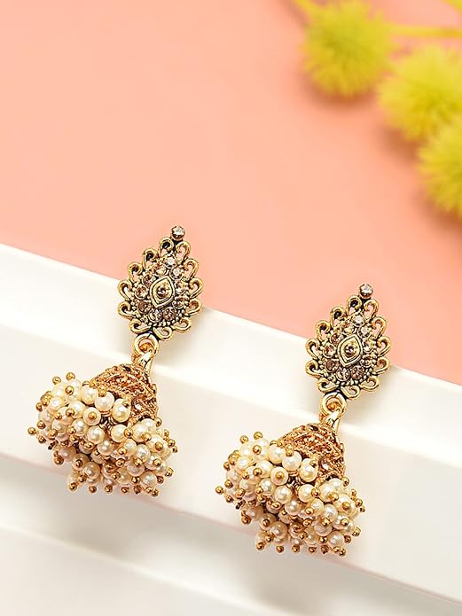 Gold Tone Traditional Earring