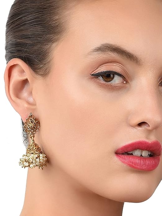 Gold Tone Traditional Earring