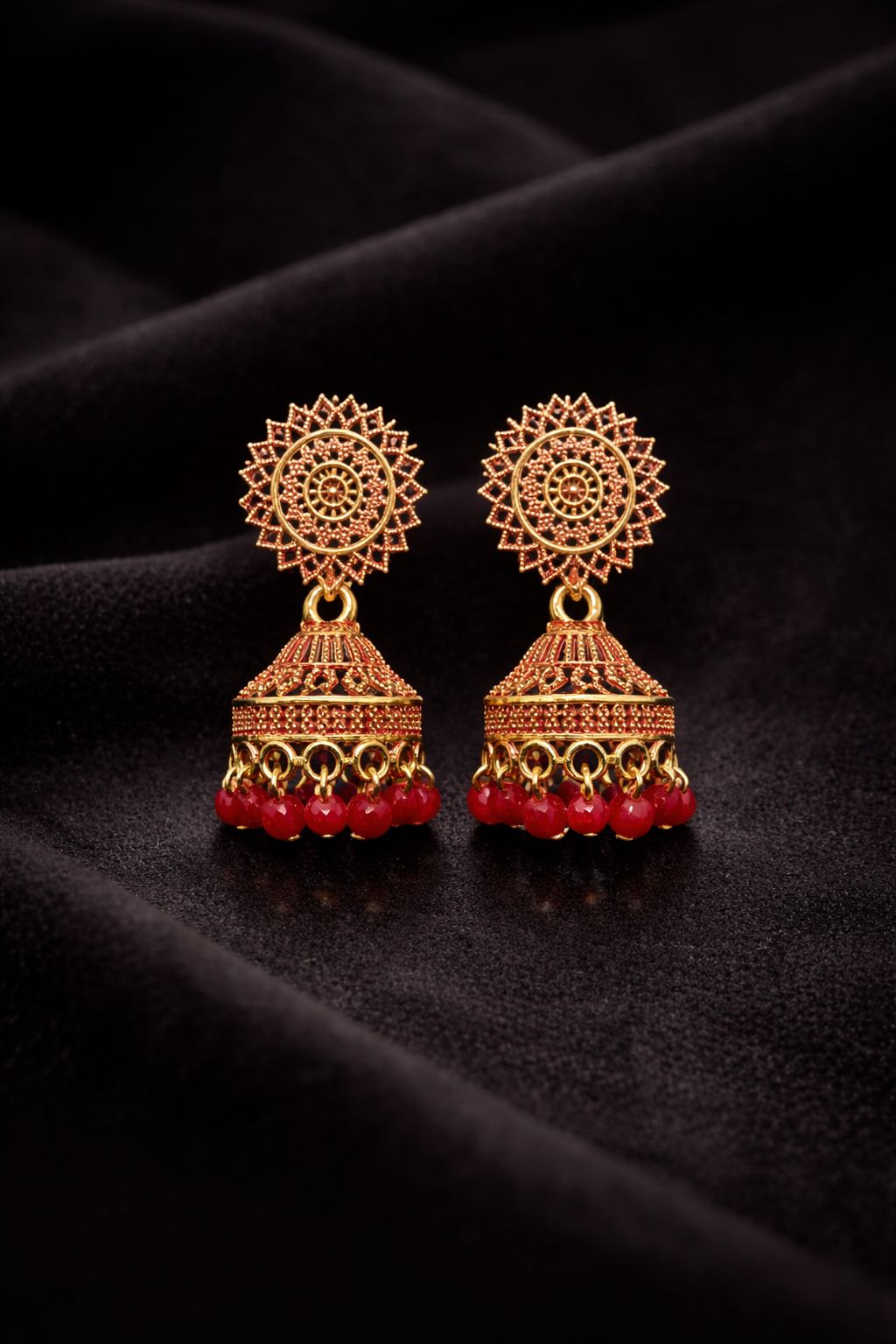 Traditional Oxidised Earrings/Jhumki